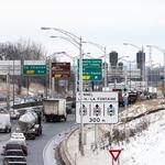 Road Work in Louis-Hippolyte La Fontaine Tunnel